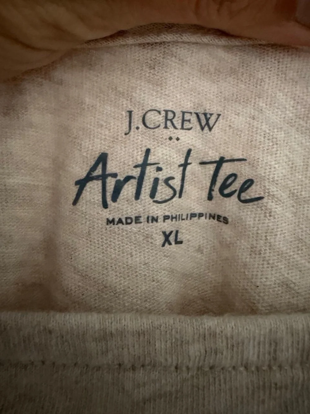 J. Crew Artist Tee in Beige